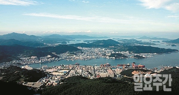 통영시전경
