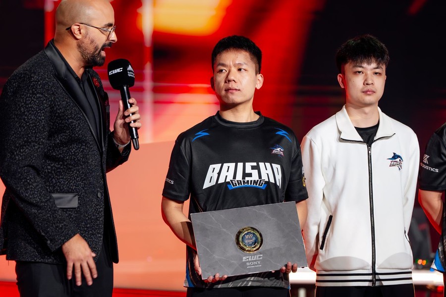 '바이샤 게이밍' '왕하오, EWC MVP 영예… "팀워크가 우승 원동력"
